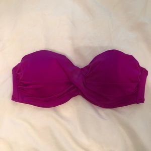 Victoria’s Secret twist front bandeau bikini top